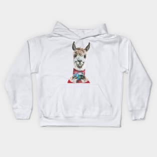 Christmas Llama Kids Hoodie